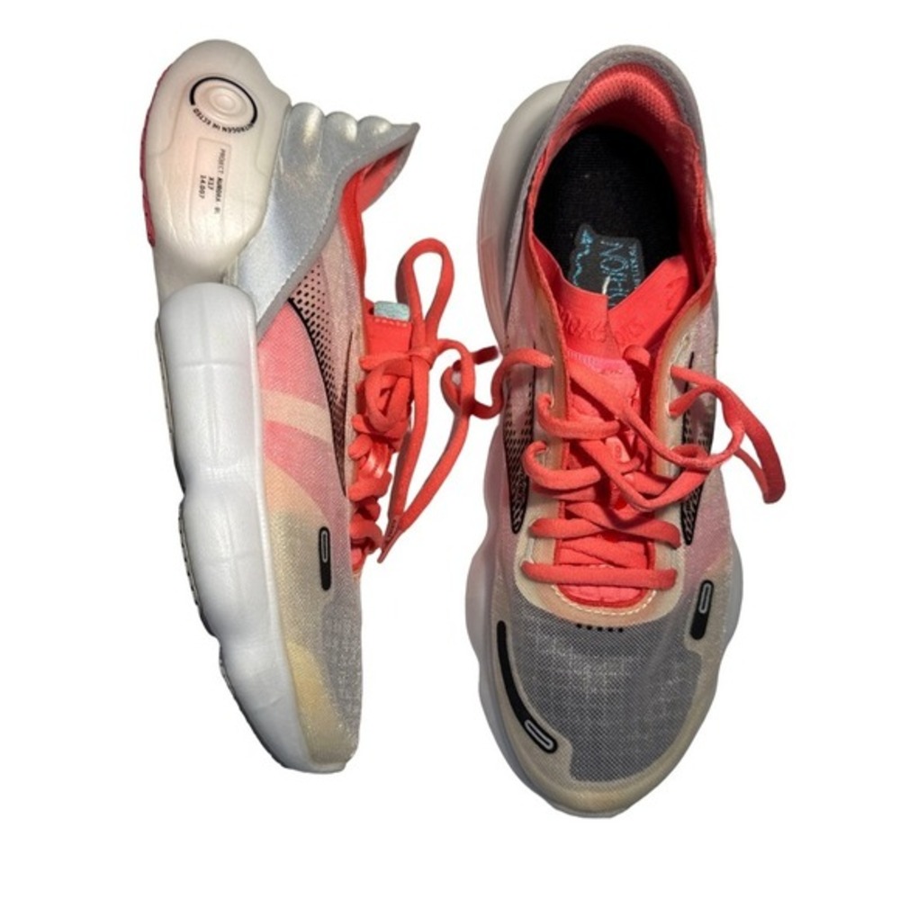 Brooks Aurora BL Women's Running Sneaker Pink‎ Silver Reflective Sz 9 Athleisure